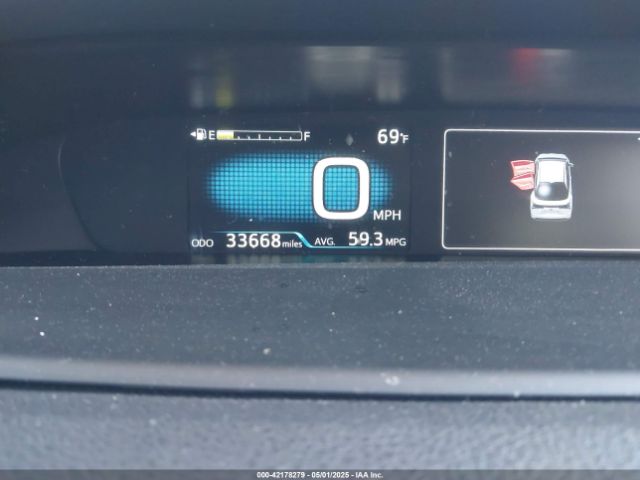 JTDKARFU4L3116504 Toyota PRIUS XLE