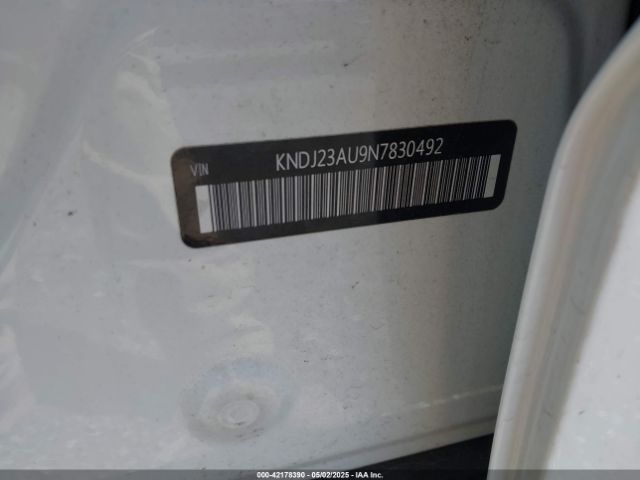 KNDJ23AU9N7830492 KIA SOUL LX