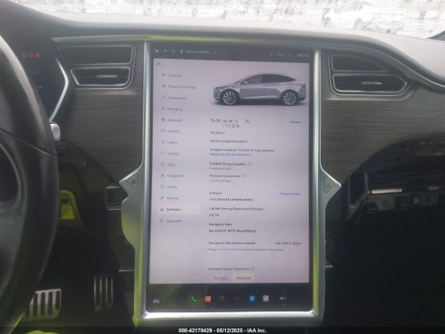 5YJXCDE27GF026274 Tesla Model X 60d/70d/75d/90d