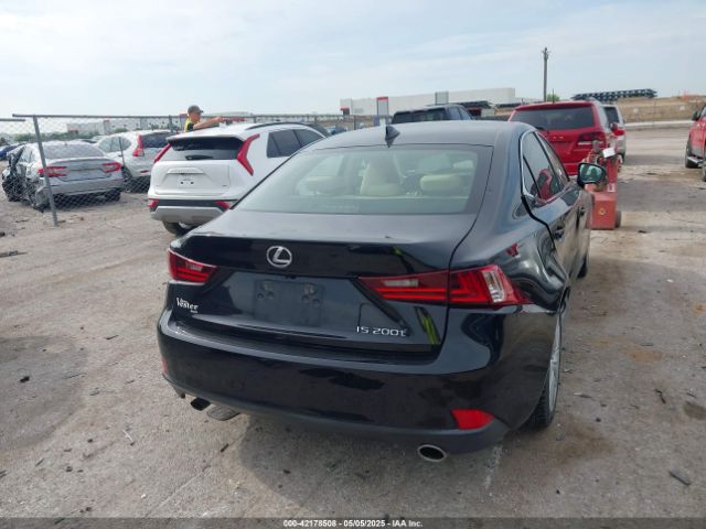 2016 LEXUS IS 200T JTHBA1D27G5015470 Photo 3