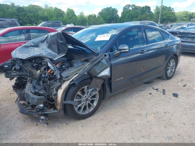 3FA6P0LU2HR296418 Ford Fusion Hybrid Se
