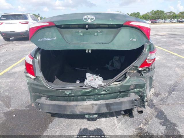 2T1BURHE1EC156675 Toyota COROLLA LE