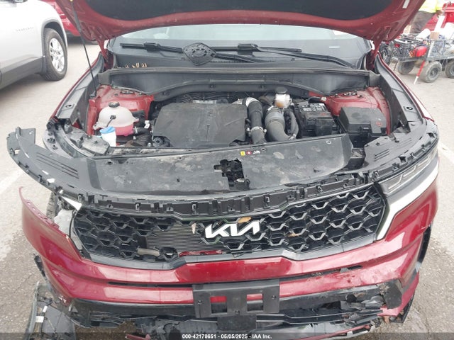 42178651 :رقم المزاد ، 5XYRKDLF1NG100165 vin ، 2022 Kia Sorento Sx مزاد بيع
