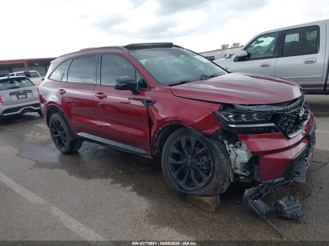 42178651 :رقم المزاد ، 5XYRKDLF1NG100165 vin ، 2022 Kia Sorento Sx مزاد بيع