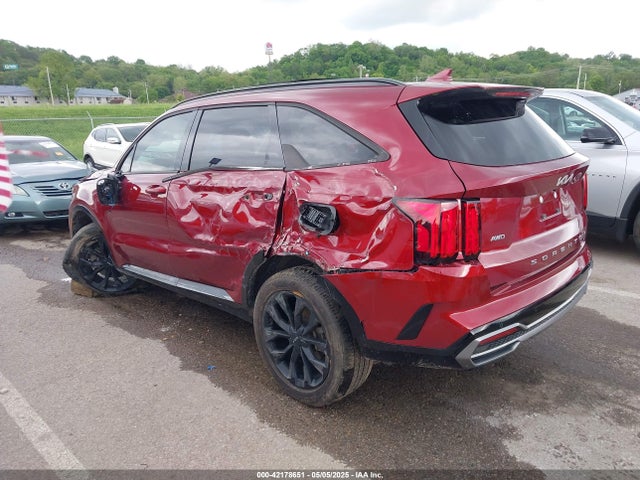 42178651 :رقم المزاد ، 5XYRKDLF1NG100165 vin ، 2022 Kia Sorento Sx مزاد بيع