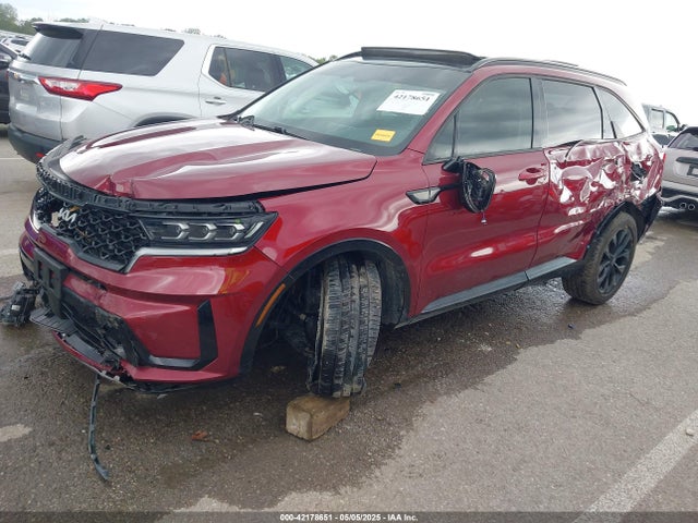 42178651 :رقم المزاد ، 5XYRKDLF1NG100165 vin ، 2022 Kia Sorento Sx مزاد بيع