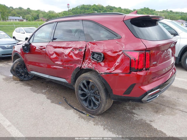 42178651 :رقم المزاد ، 5XYRKDLF1NG100165 vin ، 2022 Kia Sorento Sx مزاد بيع
