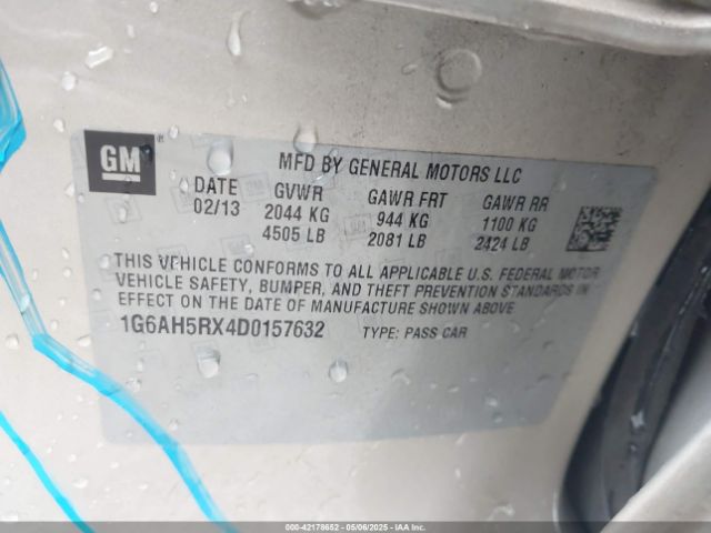 2013 CADILLAC ATS 1G6AH5RX4D0157632 Photo 8