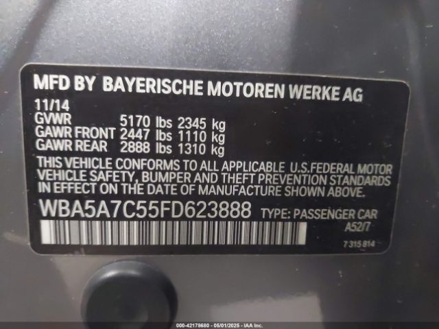 WBA5A7C55FD623888 BMW 528i Xdrive
