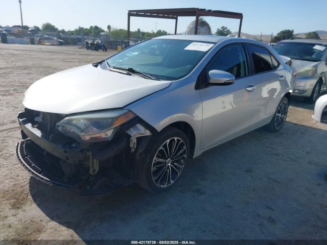 5YFBURHE6FP233011 Toyota Corolla S Plus