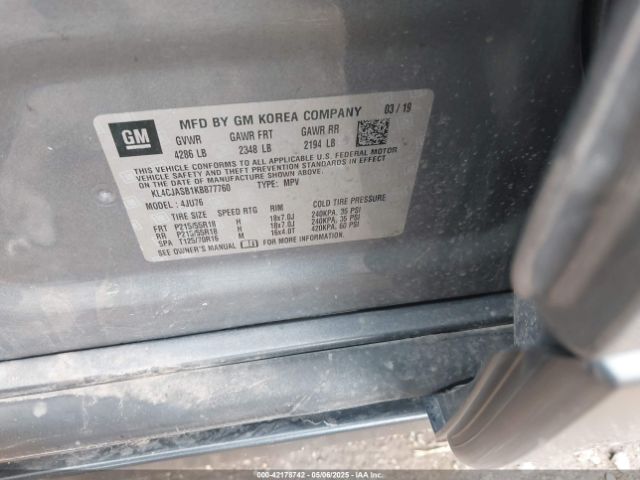 2019 BUICK ENCORE KL4CJASB1KB877760 Photo 8