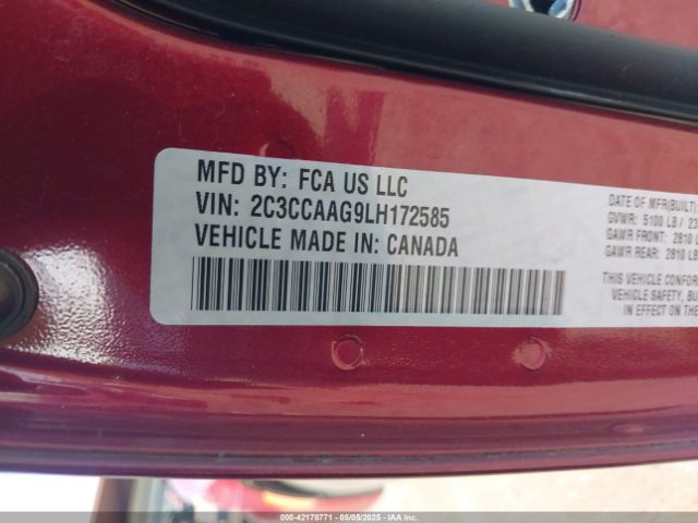 2020 CHRYSLER 300 2C3CCAAG9LH172585 Photo 8