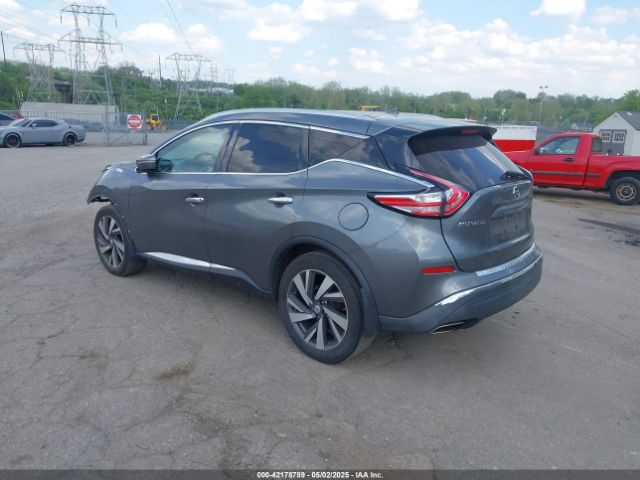 5N1AZ2MG9FN212447 Nissan Murano Platinum