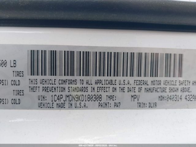 2019 JEEP CHEROKEE 1C4PJMDN9KD180308 Photo 8