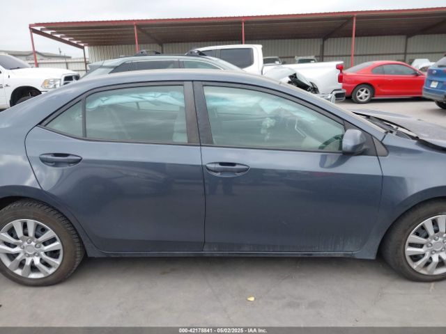 5YFBURHE2JP780401 Toyota COROLLA LE