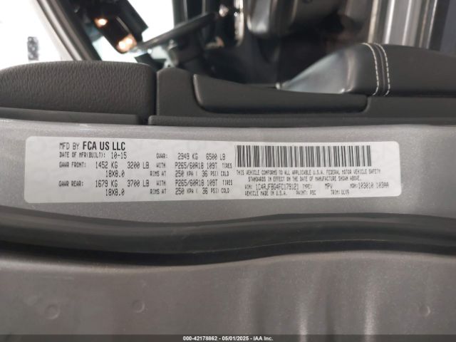 1C4RJFBG4FC179121 Jeep Grand Cherokee Limited
