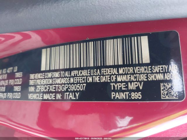 2016 FIAT 500X ZFBCFXET3GP390507 Photo 8