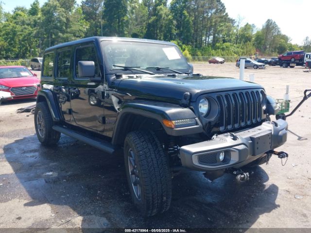 2021 JEEP WRANGLER UNLIMITED 1C4HJXDG4MW581070