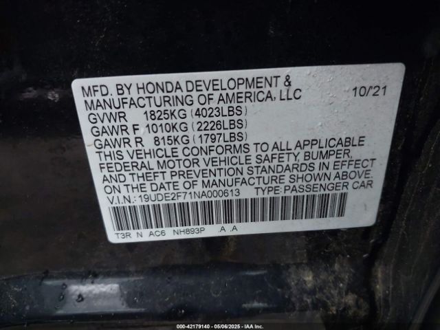 2022 ACURA ILX 19UDE2F71NA000613 Photo 8