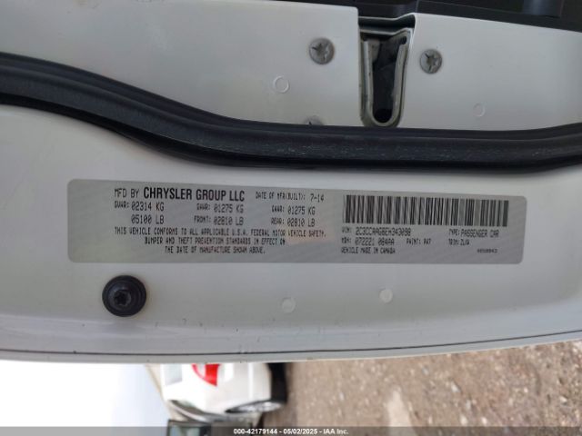 2014 CHRYSLER 300 2C3CCAAG6EH343098 Photo 8