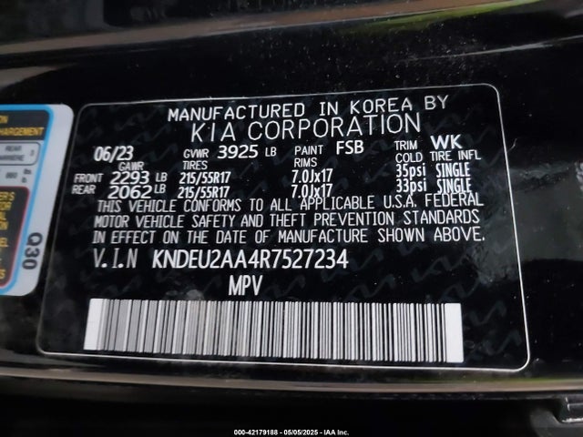 KIA nu mpi 2024 KNDEU2AA4R7527234 Image 9