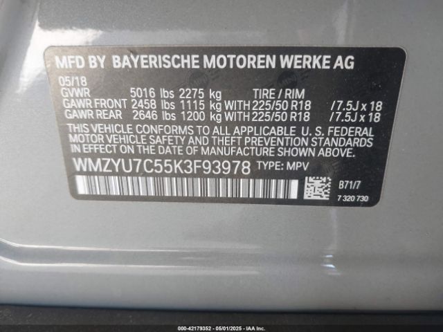 2019 MINI COUNTRYMAN WMZYU7C55K3F93978 Photo 8