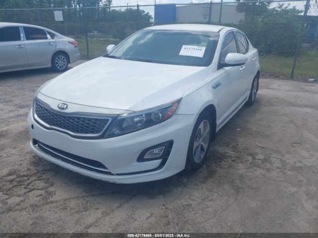 KNAGM4AD7E5075376 KIA Optima Hybrid Lx