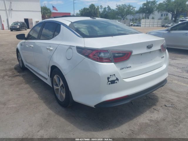 KNAGM4AD7E5075376 KIA Optima Hybrid Lx