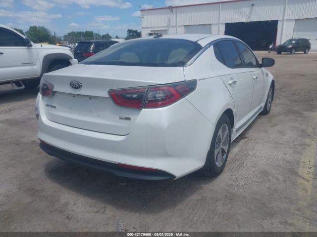 KNAGM4AD7E5075376 KIA Optima Hybrid Lx