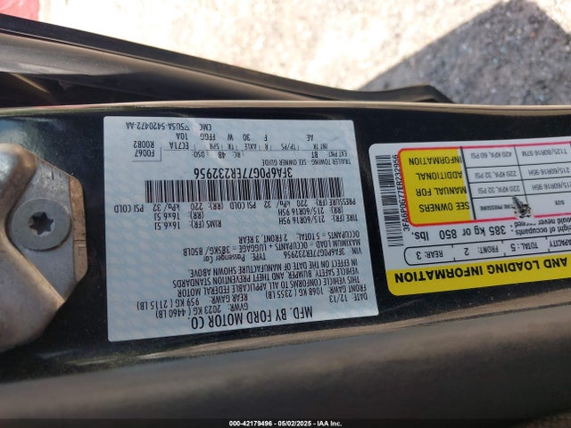 Ford 2014 2014 3FA6P0G77ER232956 Image 9