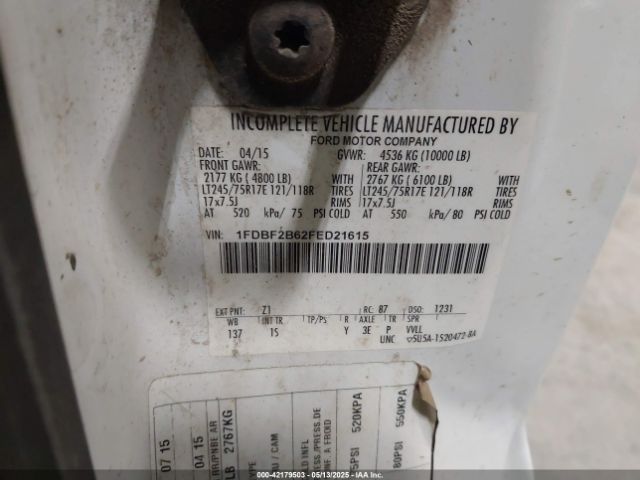 1FDBF2B62FED21615 Ford F-250 Xl