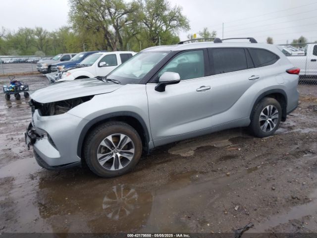 5TDHZRBH4NS597187 Toyota Highlander Xle