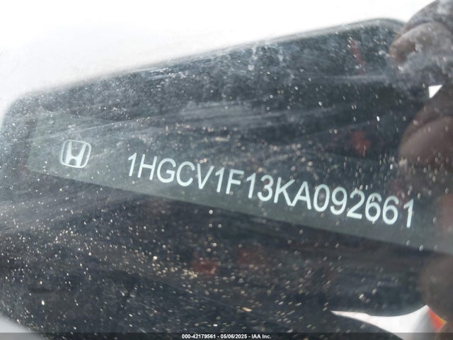 1HGCV1F13KA092661 Honda l15be