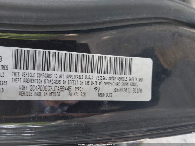 3C4PDDGG7JT499445 Dodge Journey Crossroad Awd