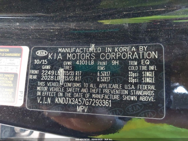 KNDJX3A57G7293361 KIA Soul !