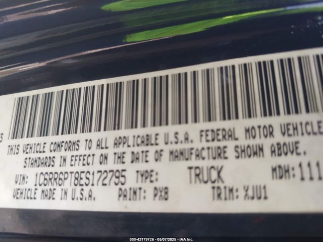 1C6RR6PT8ES172795 RAM 1500 Longhorn