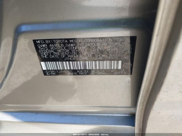 JTHCA1D24M5115848 Lexus IS 300