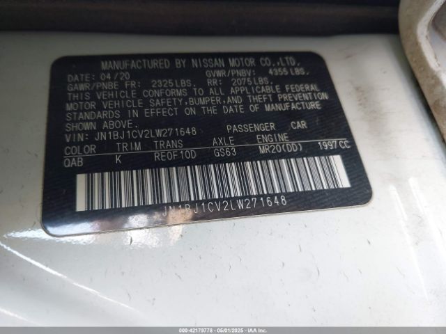 2020 NISSAN ROGUE SPORT JN1BJ1CV2LW271648 Photo 8