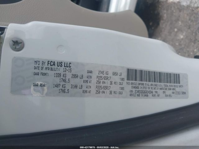 2C4RDGBG8GR249340 Dodge Grand Caravan Se