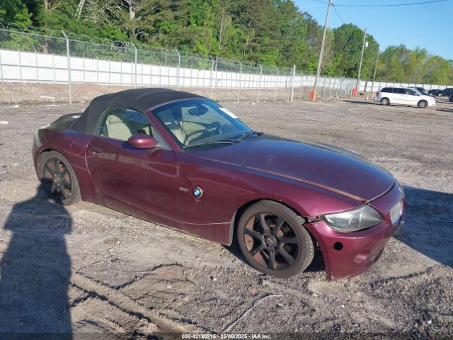 2005 BMW Z4 4USBT53545LU09347