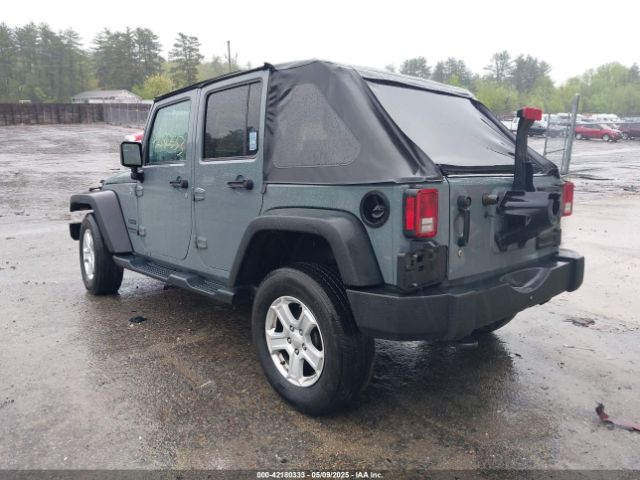 1C4BJWDG8FL644403 Jeep Wrangler Unlimited Sport