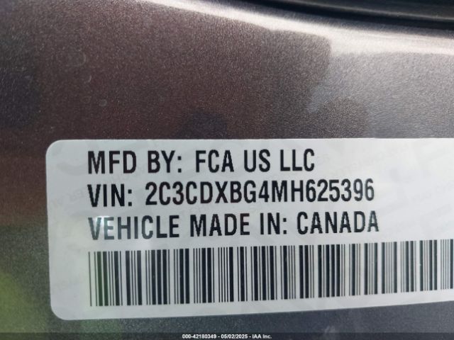 2021 DODGE CHARGER 2C3CDXBG4MH625396 Photo 8