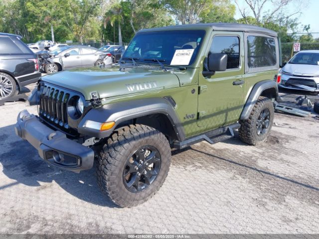 2022 JEEP WRANGLER 1C4GJXAG8NW224380 Photo 1