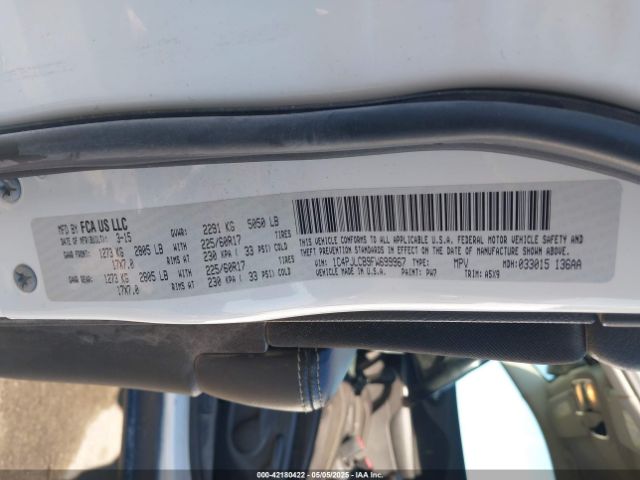 2015 JEEP CHEROKEE 1C4PJLCB9FW699967 Photo 8