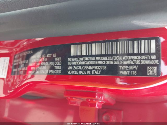 ZACNJCBB4MPM32798 Jeep Renegade Latitude Fwd