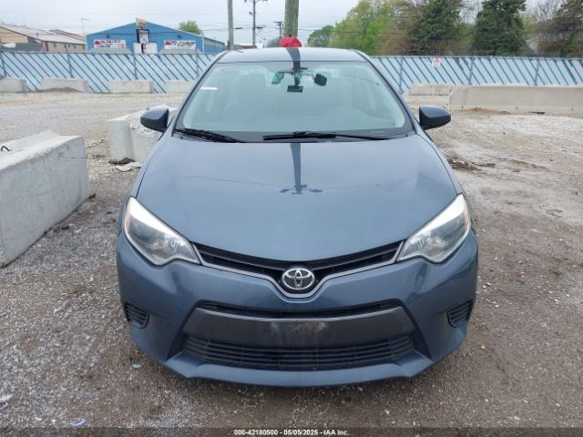 2T1BURHE0GC525075 Toyota COROLLA LE