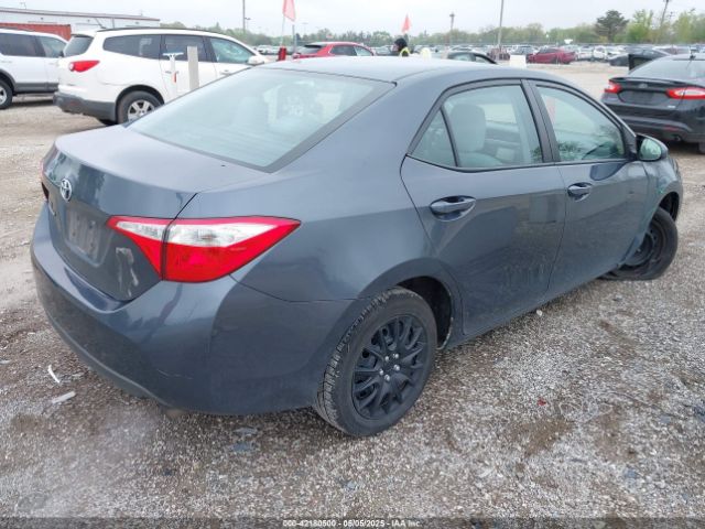 2T1BURHE0GC525075 Toyota COROLLA LE