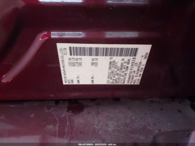 1N4AA6AP3GC434928 Nissan 2016