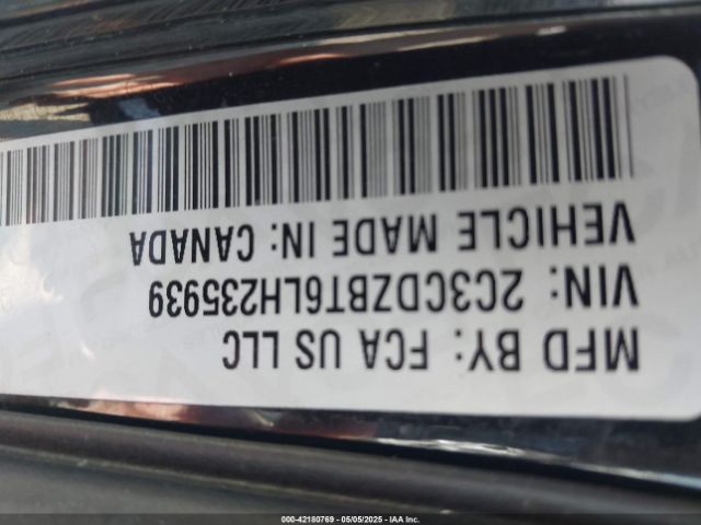 2C3CDZBT6LH235939 Dodge Challenger R/t