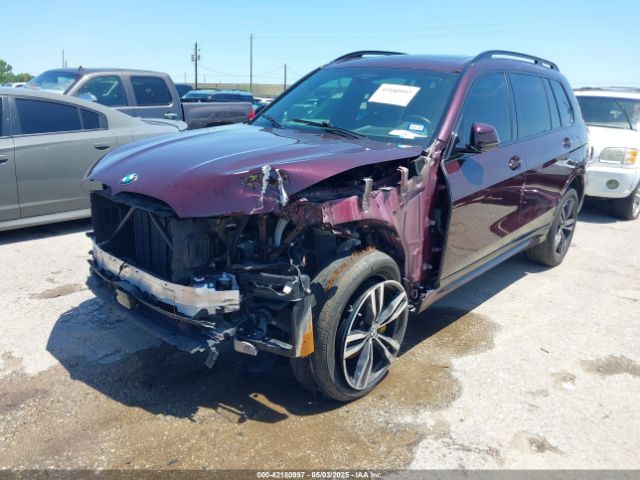 2021 BMW X7 5UXCW2C05M9F41986 Photo 1